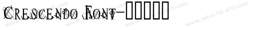 Crescendo Font字体转换
